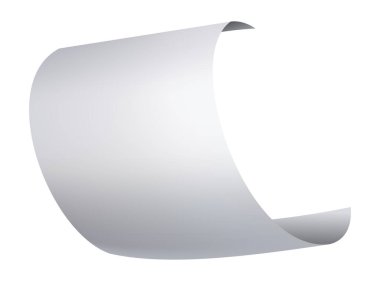 Uçan kağıt sayfası, ikon. Döküman kağıtları dökülüyor. Virajlı köşe ya da sayfa sayfası. Dağınık ofis sayfası hareket halinde. Vektör çizgi film illüstrasyonu.