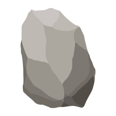 Kaya taşları ya da dağ enkazı. Çakıl, gri taş. Çokgen şekil, fosil taş parçası. Oyun dekorasyon ögesi.