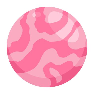 Sakız sıçraması. Çizgi film çiğneme şekeri. Lekeler ve yapışkan esneme şekli. Çocuk sakızı. Vektör illüstrasyonu.