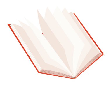 Okulun konu ikonu konseptinin tasarım unsuru. Okuldaki eğitim. Düz vektör çizimi beyaz arkaplanda izole edildi.