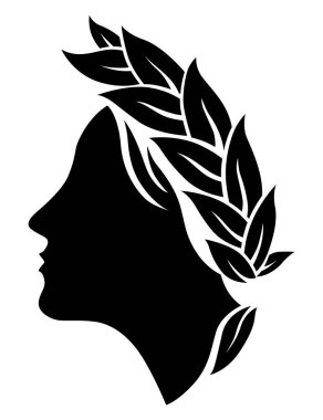 Kadınların silueti, her biri eşsiz bir şekilde canlı renkler ve güzel çiçek elementleriyle süslenmiş. Güzellik logosu tasarımı