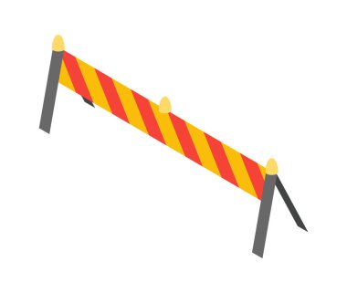 İtfaiyecilik kariyeri tasarımı unsuruna sahip Isome ikonu. Acil durum ve güvenlik insanları vektör illüstrasyonu.