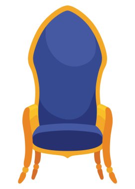 Kraliyet tahtı coşuyor ve ihtişamlı. Kraliyete layık, bu Taht Özellikleri Enfes Sanatçılık ve Şatafatlı Döşemeler. Simge.