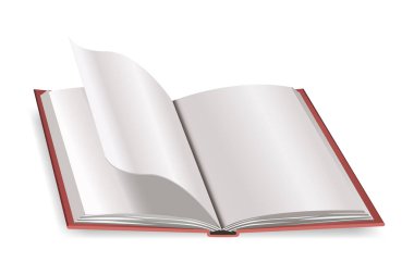 Gerçekçi bir kitap. Öğrenme ya da eğitim konsepti. Açık kitap ya da defter tasarımı. Kitap okuyarak, öğrenerek ve kitaplarla eğitim alarak. Daha fazla kitap oku.