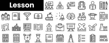 Özet ders simgelerinin kümesi