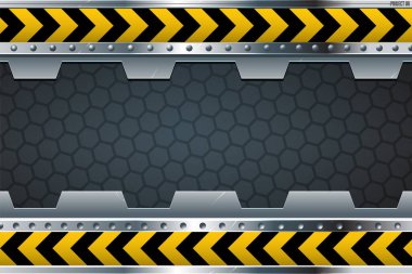 Cyberpunk İnşaat Kapısı Arkaplanı, Modern