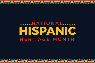 Sınır etnik desenli ulusal İspanyol kökenli bayrak tasarımı