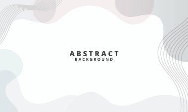 Abstract White geometric background. Modern background design. Liquid color. Fluid shapes composition. Fit for presentation design. website, basis for banners, wallpapers, brochure, posters