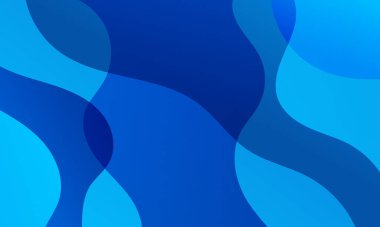 Abstract Blue geometric background. Modern background design. Liquid color. Fluid shapes composition. Fit for presentation design. website, basis for banners, wallpapers, brochure, posters