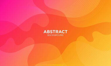 Soyut renkli geometrik arkaplan. Modern arka plan tasarımı. Sıvı renk. Akışkan şekiller bileşimi. Sunum tasarımı için uygun. Web sitesi, pankartlar, duvar kağıtları, broşürler, posterler için temel
