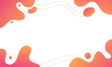 Abstract colorful wave geometric background. Modern background design. gradient color. Fluid shapes composition. Fit for presentation design. website, basis for banners, wallpapers, brochure, posters