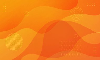 Abstract orange geometric background. Modern background design. gradient color. Fluid shapes composition. Fit for presentation design. website, basis for banners, wallpapers, brochure, posters