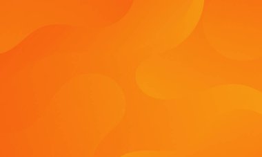 Abstract orange waves geometric background. Modern background design. gradient color. Fluid shapes composition. Fit for presentation design. website, banners, wallpapers, brochure, posters