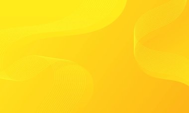 Abstract Yellow waves geometric background. Modern background design. gradient color. Fluid shapes composition. Fit for presentation design. website, banners, wallpapers, brochure, posters