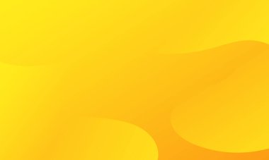 Abstract Yellow waves geometric background. Modern background design. gradient color. Fluid shapes composition. Fit for presentation design. website, banners, wallpapers, brochure, posters