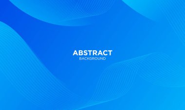 Abstract Blue waves geometric background. Modern background design. gradient color. Fluid shapes composition. Fit for presentation design. website, banners, wallpapers, brochure, posters