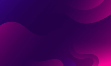 Abstract purple waves geometric background. Modern background design. gradient color. Fluid shapes composition. Fit for presentation design. website, banners, wallpapers, brochure, posters