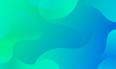 Abstract Blue waves geometric background. Modern background design. gradient color. Fluid shapes composition. Fit for presentation design. website, banners, wallpapers, brochure, posters