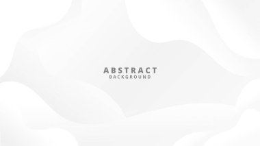 Abstract White liquid background. Modern background design. gradient color. Dynamic Waves. Fluid shapes composition. Fit for website, banners, wallpapers, brochure, posters