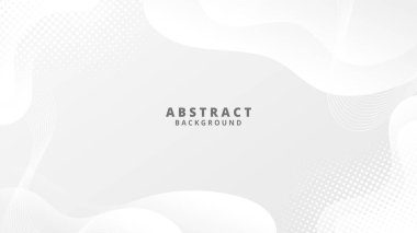 Abstract White liquid background. Modern background design. gradient color. Dynamic Waves. Fluid shapes composition. Fit for website, banners, wallpapers, brochure, posters