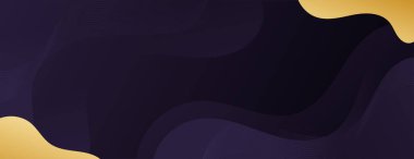 Abstract Blue Fluid Banner Template. Modern background design. gradient color. Dynamic Waves. Liquid shapes composition. Fit for banners