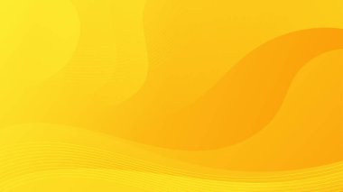 Abstract Yellow liquid background. Modern background design. gradient color. Dynamic Waves. Fluid shapes composition. Fit for website, banners, wallpapers, brochure, posters