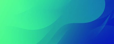 Abstract Green Fluid Banner Template. Modern background design. gradient color. Dynamic Waves. Liquid shapes composition. Fit for banners