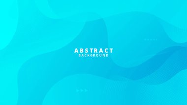 Abstract Blue Fluid Banner Template. Modern background design. gradient color. Dynamic Waves. Liquid shapes composition. Fit for banners