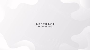 Abstract White liquid background. Modern background design. gradient color. Dynamic Waves. Fluid shapes composition. Fit for website, banners, wallpapers, brochure, posters