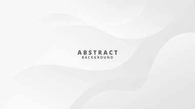 Abstract White liquid background. Modern background design. gradient color. Dynamic Waves. Fluid shapes composition. Fit for website, banners, wallpapers, brochure, posters