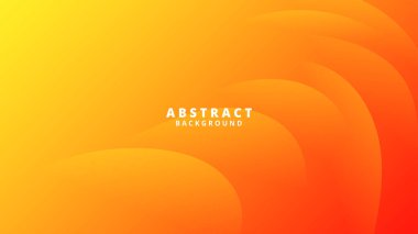 Abstract Orange liquid background. Modern background design. gradient color. Dynamic Waves. Fluid shapes composition. Fit for website, banners, wallpapers, brochure, posters
