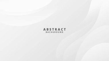 Abstract White liquid background. Modern background design. gradient color. Dynamic Waves. Fluid shapes composition. Fit for website, banners, wallpapers, brochure, posters