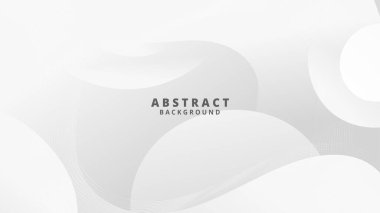 Abstract White liquid background. Modern background design. gradient color. Dynamic Waves. Fluid shapes composition. Fit for website, banners, wallpapers, brochure, posters