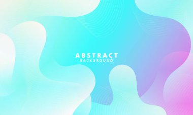 Abstract Colorful liquid background. Modern background design. gradient color. Blue Dynamic Waves. Fluid shapes composition. Fit for website, banners, wallpapers, brochure, posters