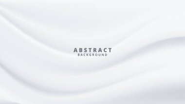 Abstract White and grey Gradient Mesh Background. Modern background design. Fit for website, Marketing Material, wallpaper, Social Media Graphics