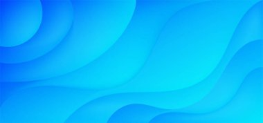 Abstract Gradient Dark Blue liquid background. Modern background design. Dynamic Waves. Fluid shapes composition. Fit for website, banners, brochure, posters