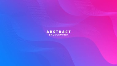 Soyut Gradyan Mor Mavi sıvı arkaplan. Modern arka plan tasarımı. Dinamik Dalgalar. Akışkan şekiller bileşimi. Web sitesi için uygun, afişler, broşürler, posterler