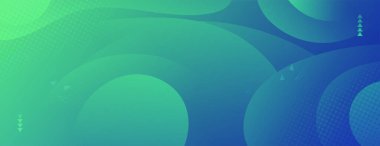 Abstract Gradient Green Blue liquid background. Modern background design. Dynamic Waves. Fluid shapes composition. Fit for website, banners, brochure, posters