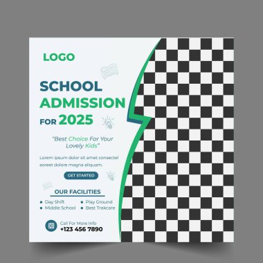 Educational social media post or banner design