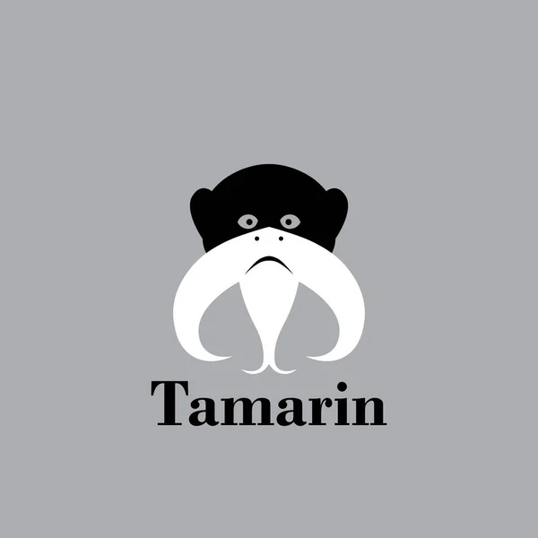 stock vector tamarin logo vector illustration