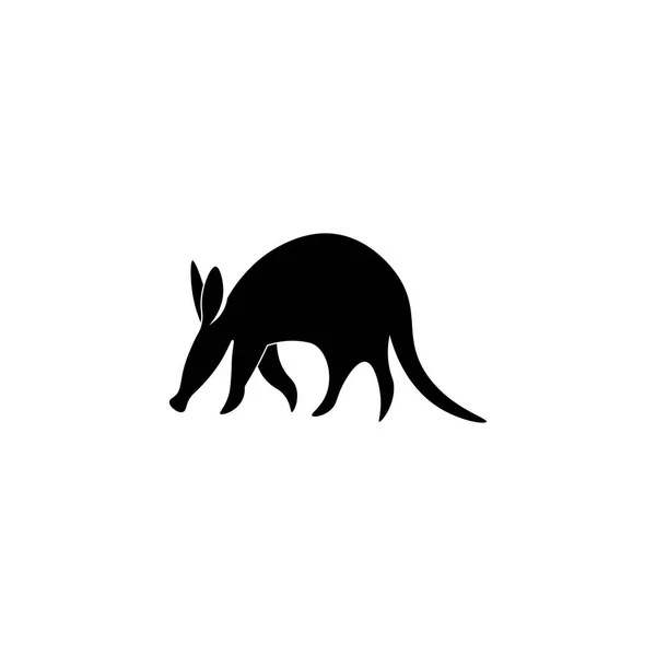 Дизайн Логотипу Тварин Чорного Кольору — стоковий вектор