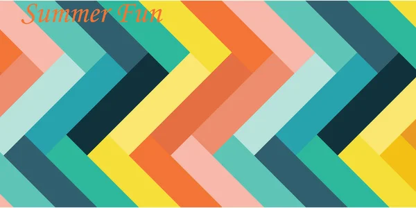 Abstract Background Design Summer Theme — Stock Vector