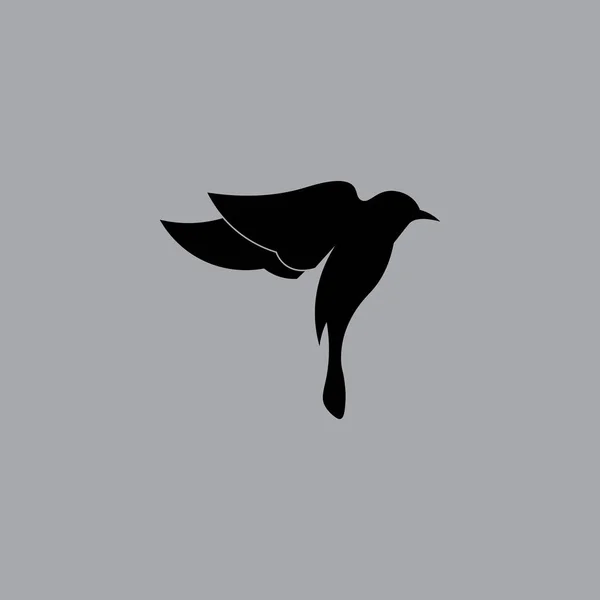 Vogel Logo Vektor Vorlage Illustration Design — Stockvektor