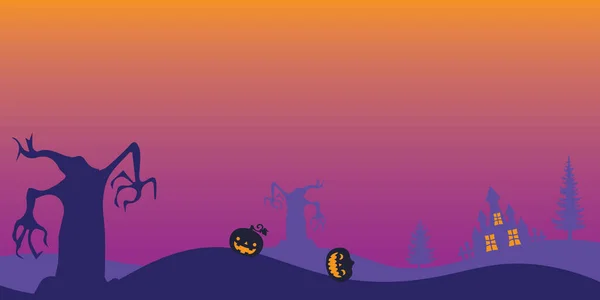 Gelukkig Halloween Eng Feest Halloween Achtergrond Vector Illustratie — Stockvector