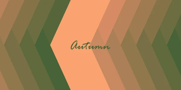 Abstract Background Design Autumn Theme — Stock Vector
