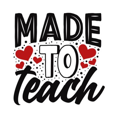 Vektör illüstrasyon öğretmenine gün tasarımı öğretmek için yapıldı. Beyaz arkaplanda izole.