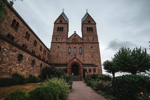 Abadía Eibingen Alemán Abtei Hildegard Una Comunidad Monjas Benedictinas Eibingen — Foto de Stock