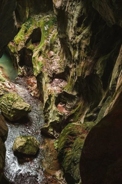 Majestic Gorges Pont Diable Cave France — Stock Photo, Image
