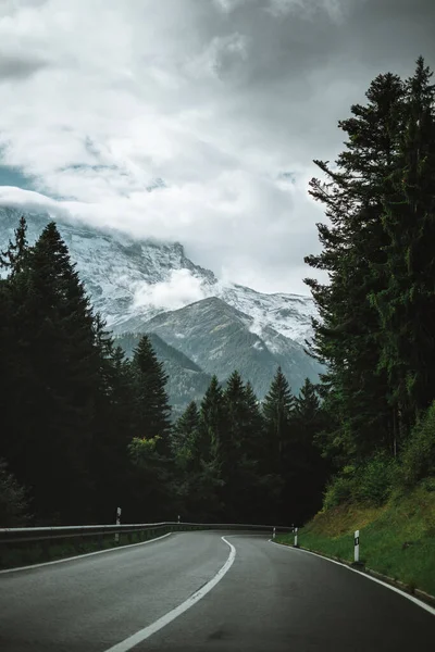 Majestic Mountain Landscape French Alps Background Panorama — Photo