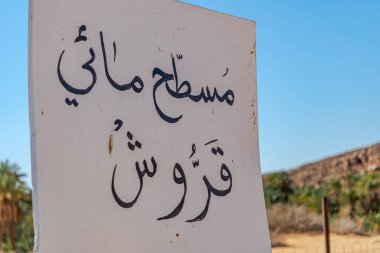 Cezayir 'in Taghit kasabası Bechar' da bulunan 
